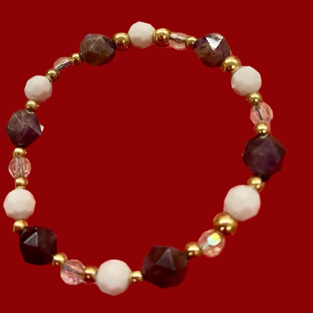 Amethyst bracelet